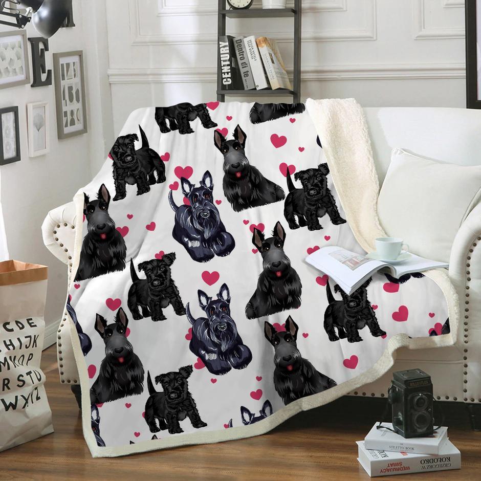 Scottish Terrier Blanket