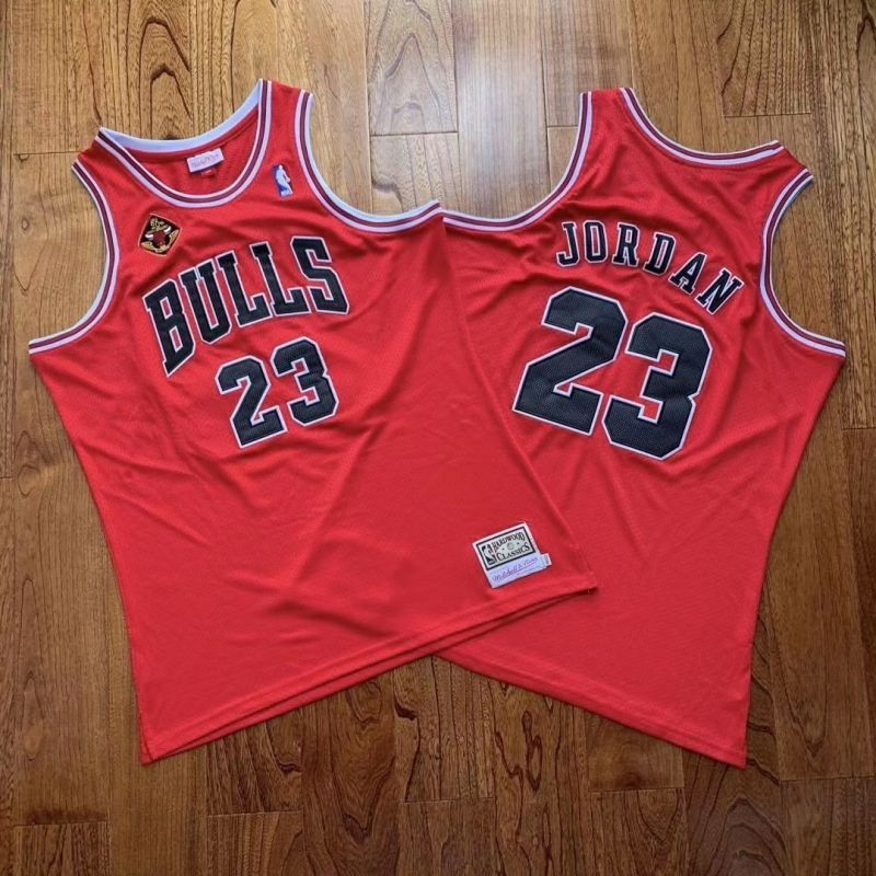 Chicago Bulls Michael Jordan #23 NBA Classic Red Jersey