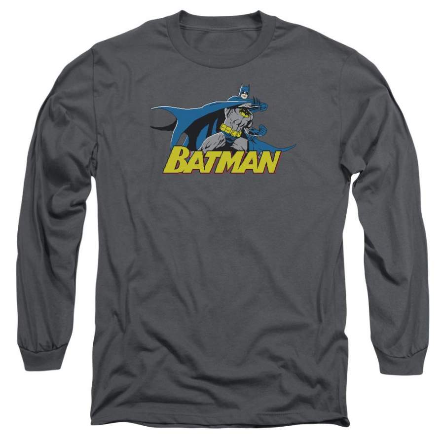 Batman – 8 Bit Cape Long Sleeve Adult 18/1