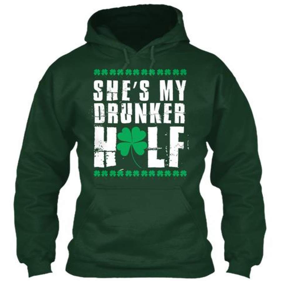 She’s My Drunker Half Couple Gift Hoodie