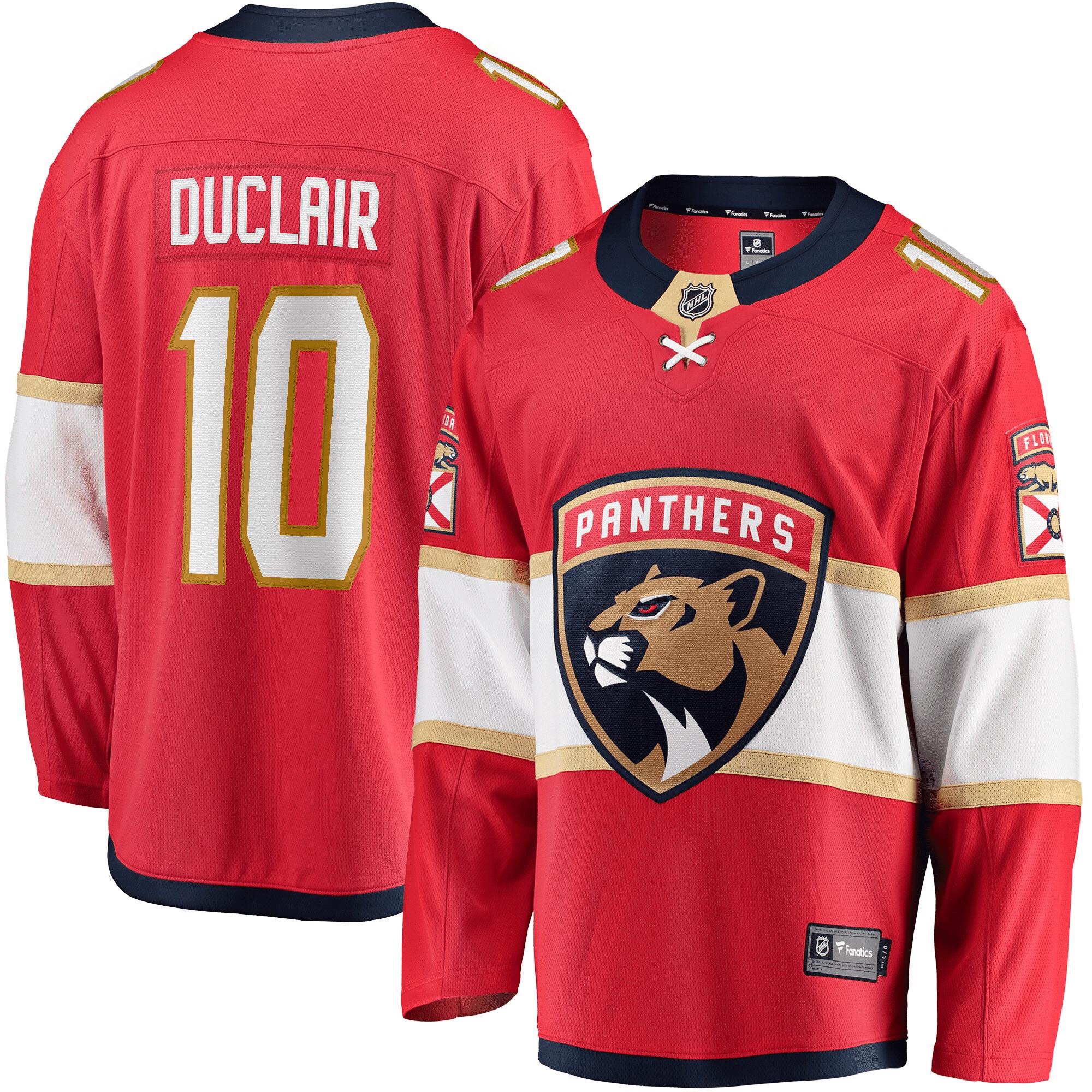 Anthony Duclair Florida Panthers Breakaway Player Jersey – Red Jersey