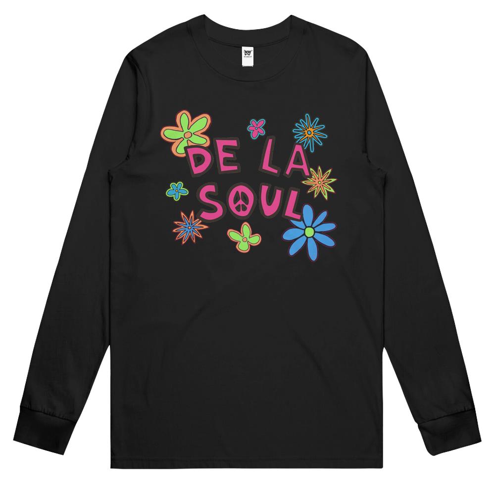 De La Soul Pattern Long Sleeve T Shirts