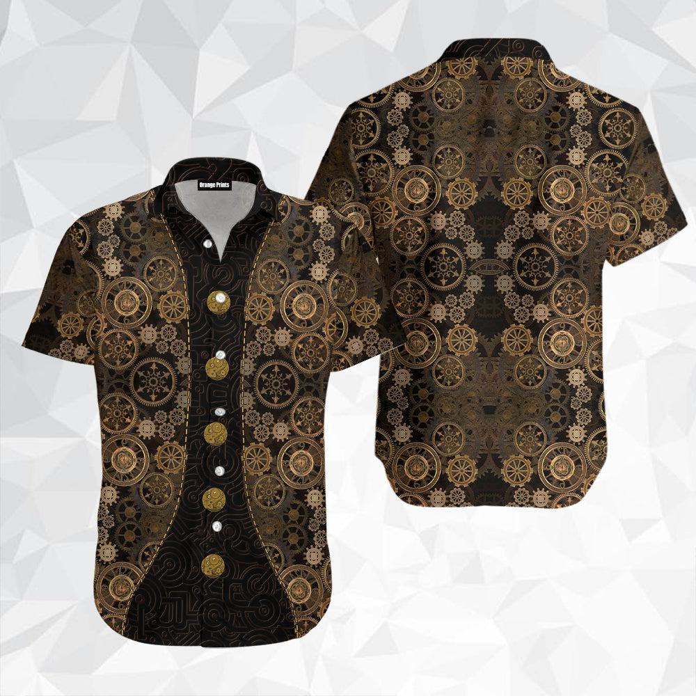 Steampunk Mechanic Hawaii Shirt For Men Women Ha94556