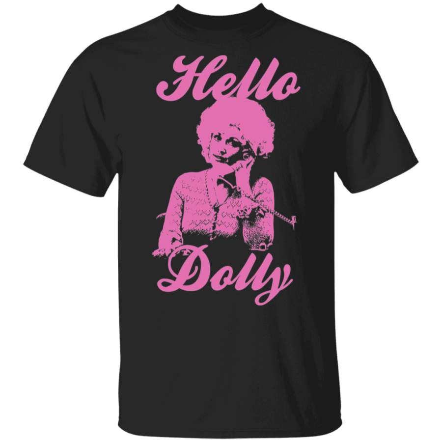 Hello Dolly – Pink Stencil, For Dolly Parton Fan Shirt