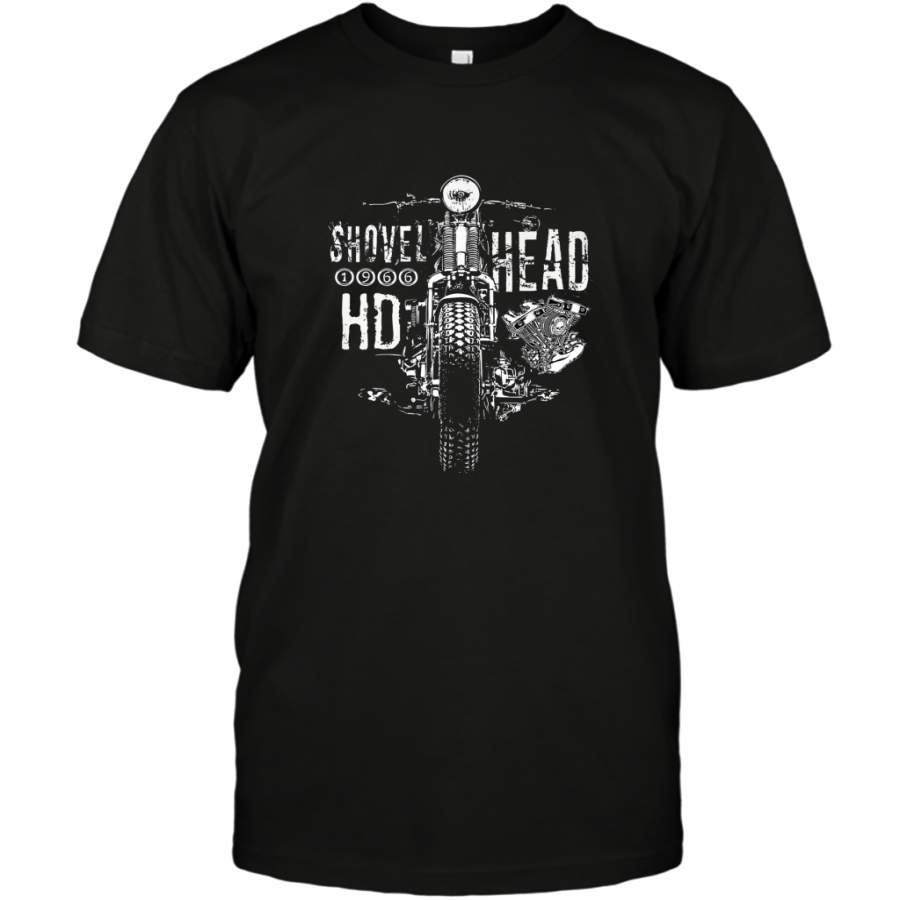 Vintage 1966 Shovelhead Vtwin Motorycle Springer HD Retro shirt T-Shirt