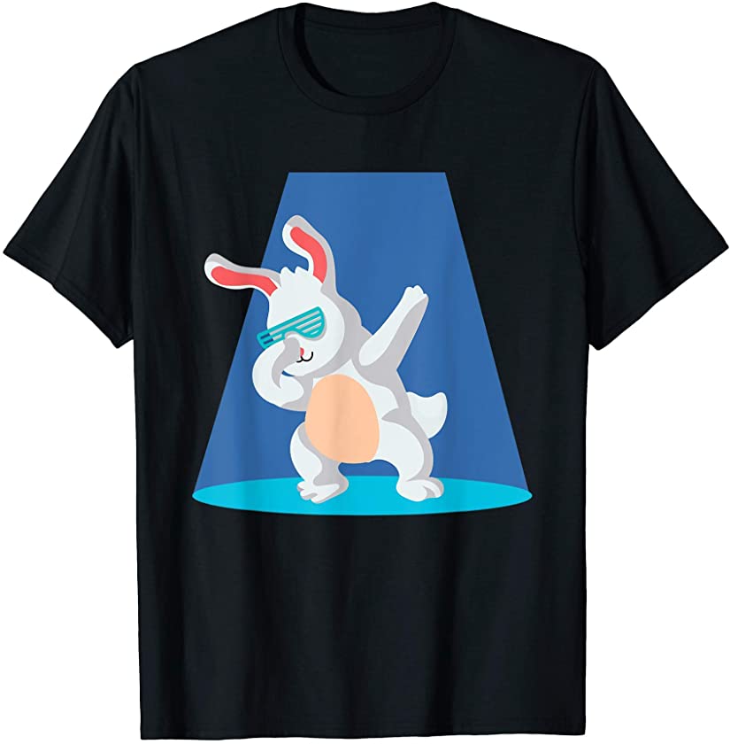 Dabbing Rabbit Easter Bunny Easter Eggs Dab Dance T-Shirt