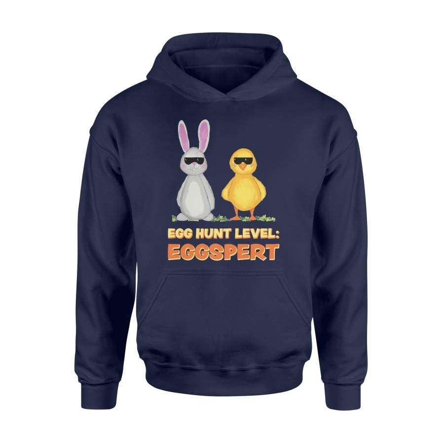 Cool Easter Bunny Rabbit And Chick Egg Hunt Hoodie