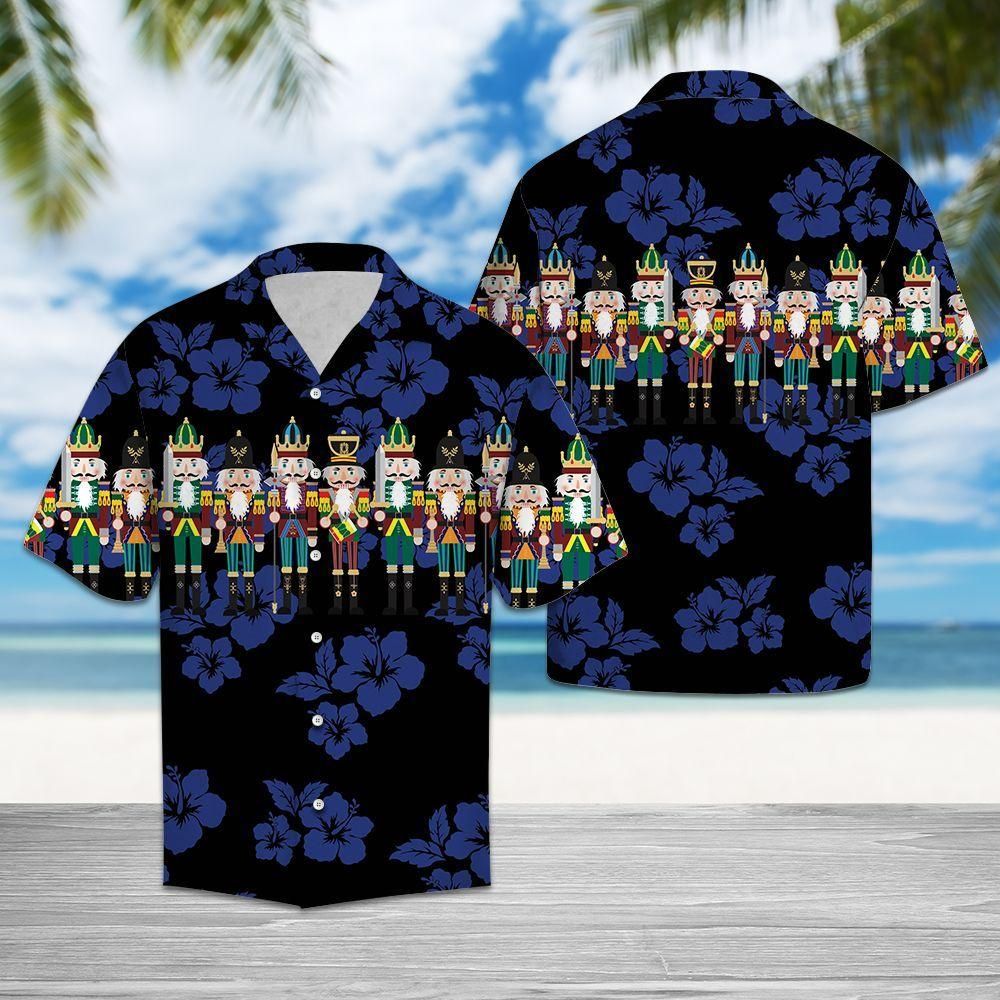 Nutcracker Aloha Hawaii Shirt Colorful Short Sleeve Summer Beach Casual For Men And Women Ha96703