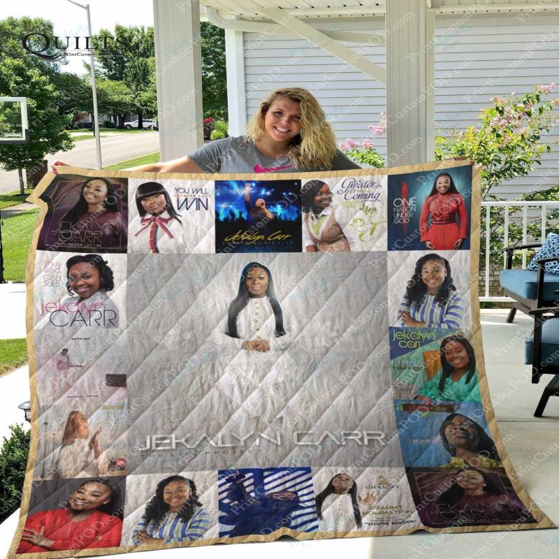 Jekalyn Carr Albums Quilt Blanket For Fans Ver 17