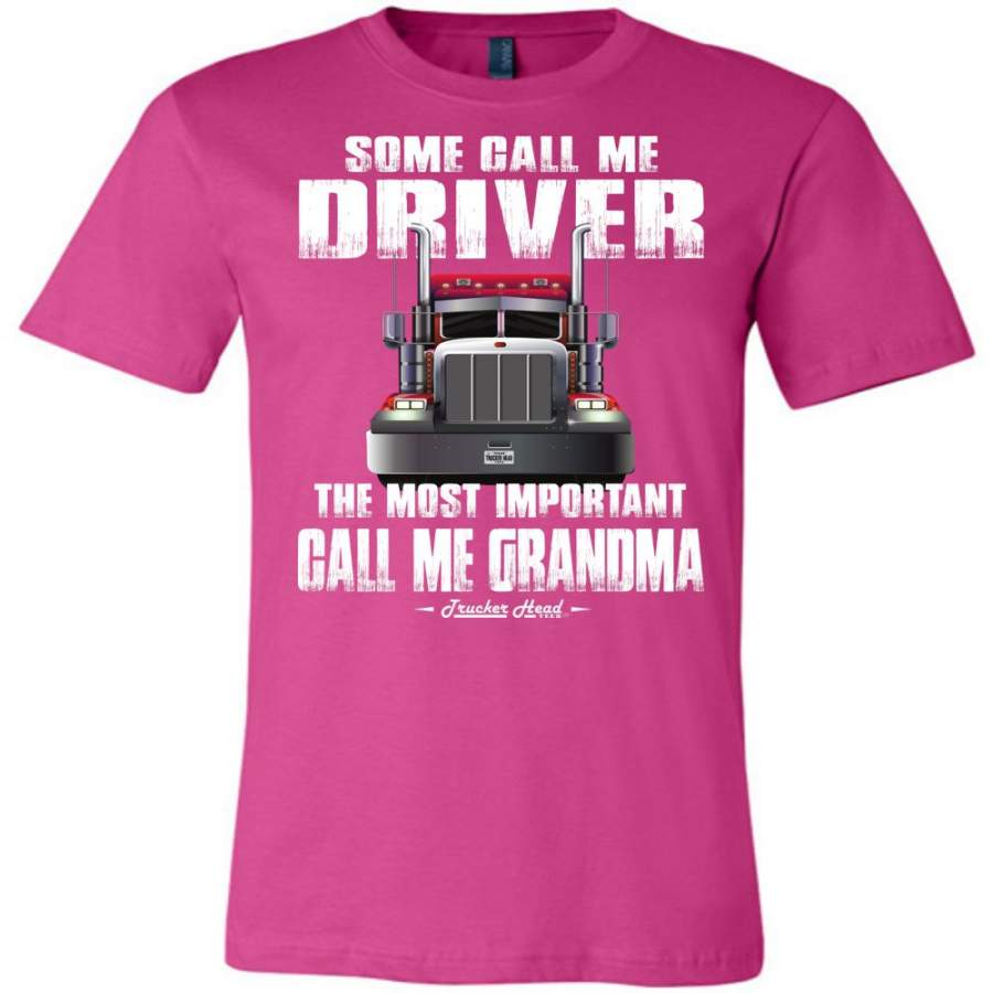 Some Call Me Driver Grandma Trucker Grandma Shirt