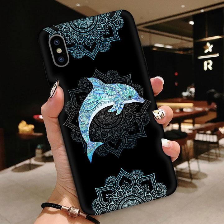 Dolphin Mandala Phone Case