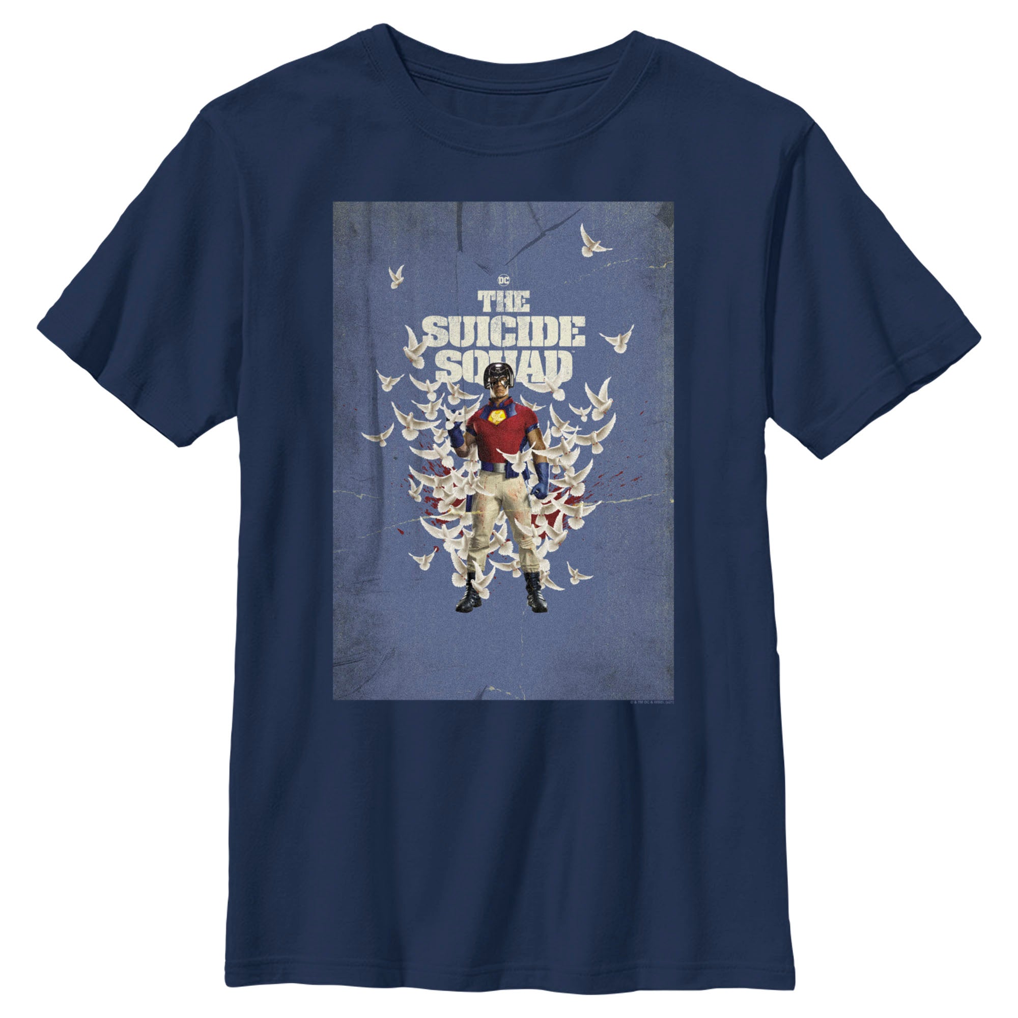 The Suicide Squad Boy’S Peacemaker Poster  T-Shirt