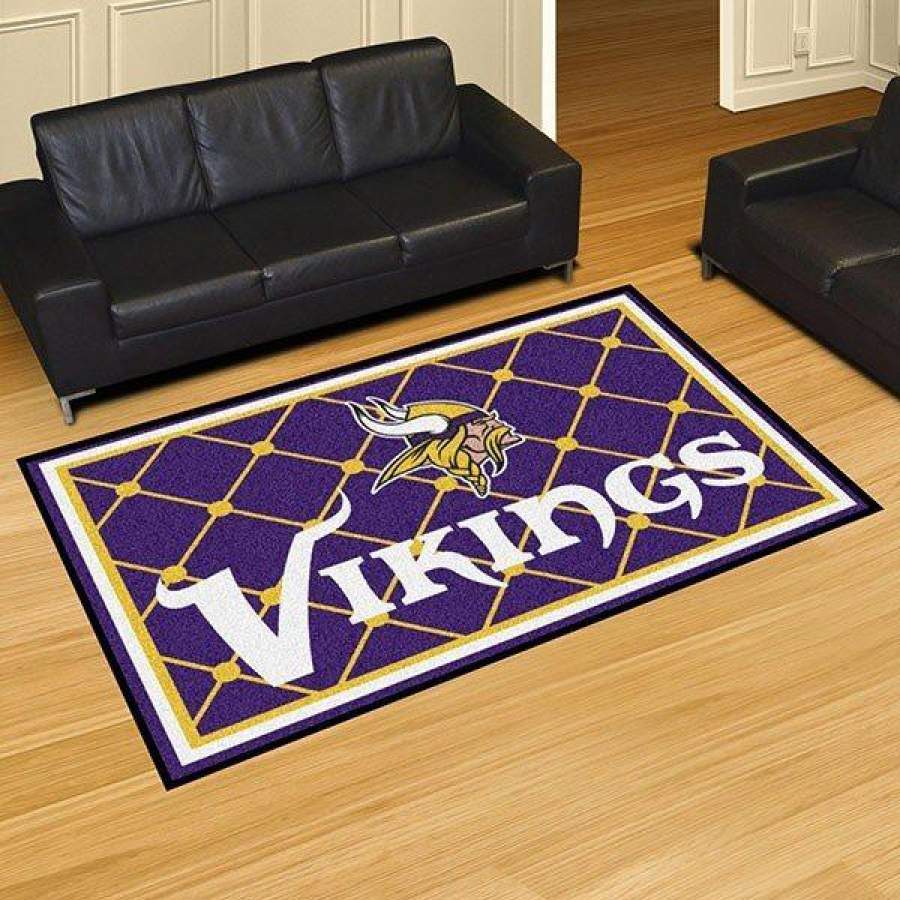 Minnesota Vikings rug, Football rug Floor Decor