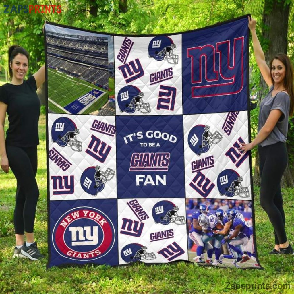 New York Giants It S Good To Be A Giants Fans 3D Printing Quilt Gift For Fan Football Lovers