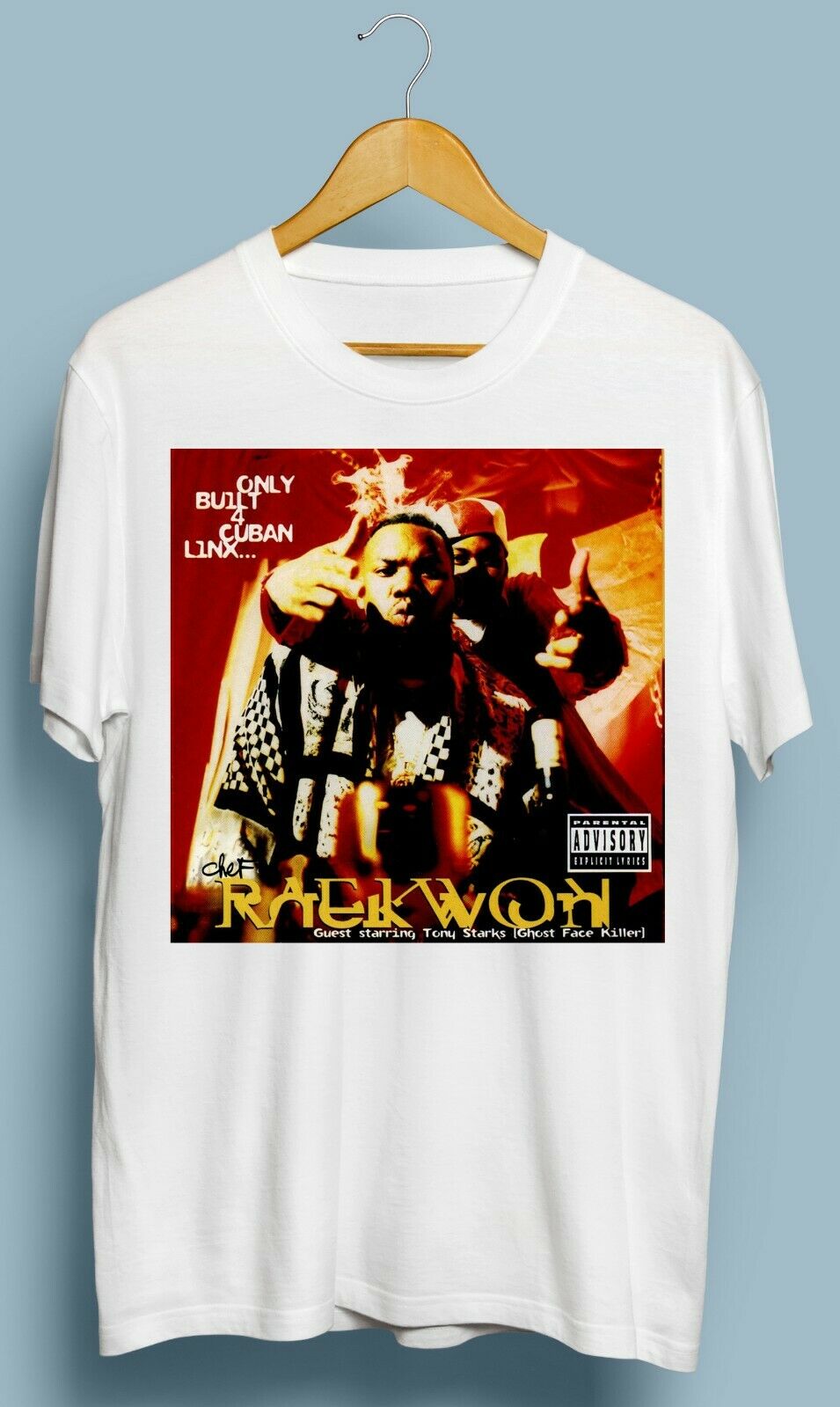 Vintage Raekwon – Only Built 4 Cuban Linx T-Shirt Gildan Size S – 5XL