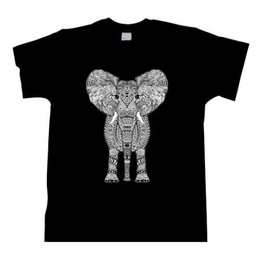 Animals Tee More Colors T shirt Mens Womens Elephant Aztec Shirt