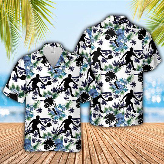 Aloha Pickleball White Nature Hawaiian Shirt – For Men And Women