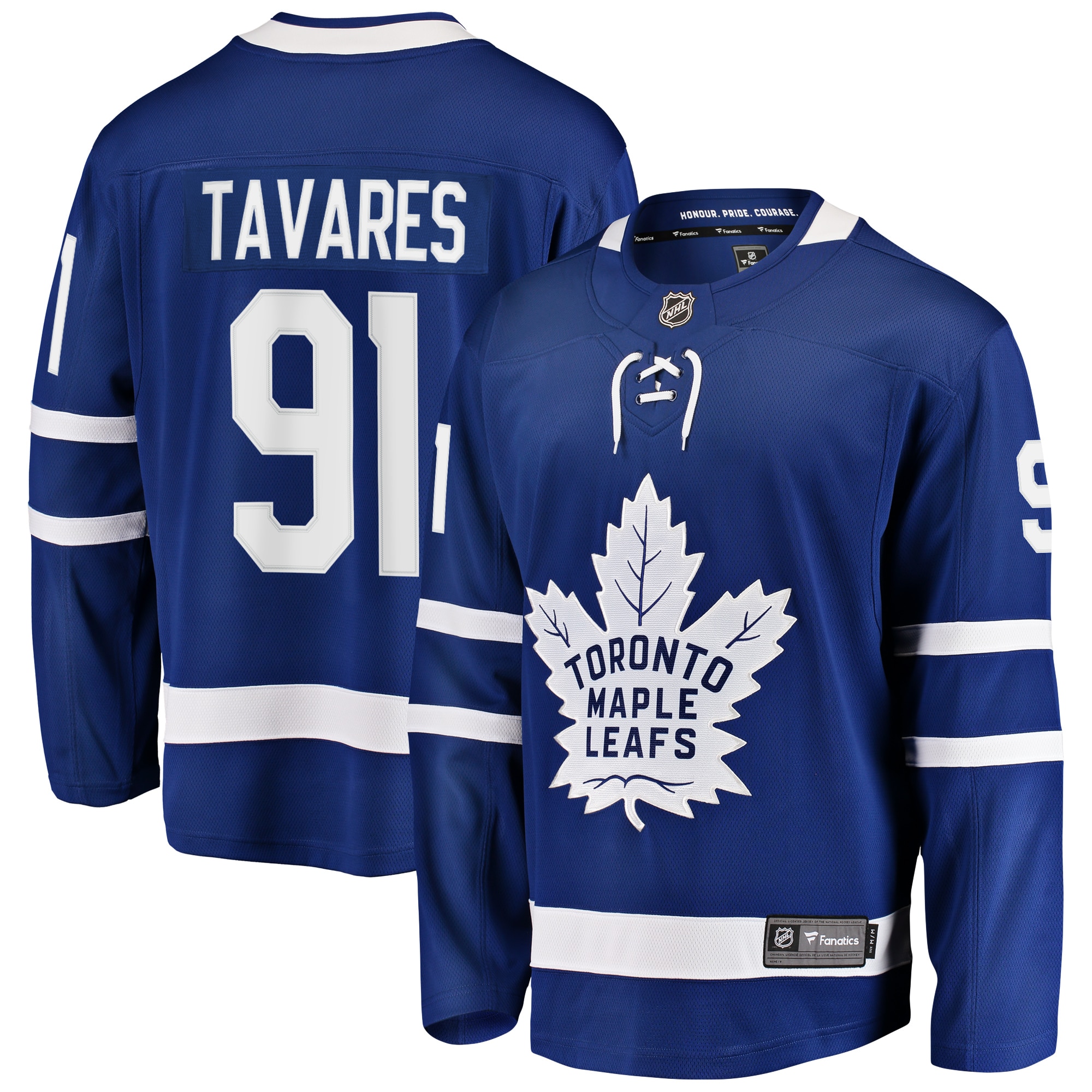 Men's Toronto Maple Leafs John Tavares Blue Home Premier Breakaway Player Jersey