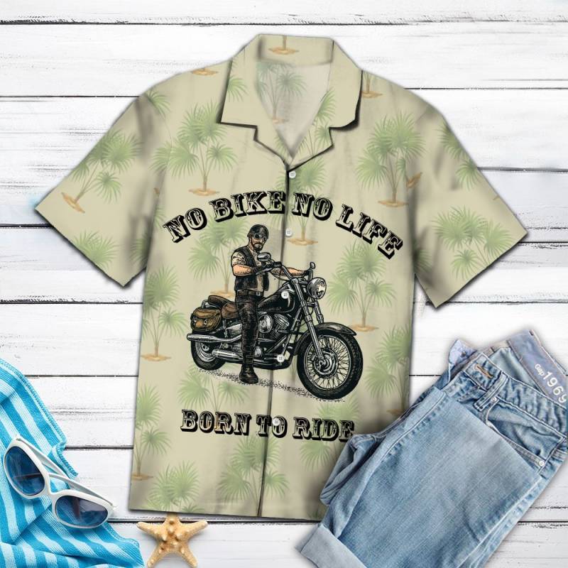 Amazing Motorcycle No Bike No Life HT30705 – Hawaiian Shirt