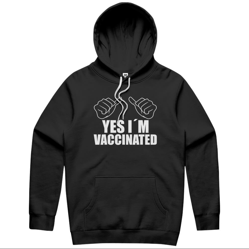 Yes Iam Vaccinated Vaccine 2021 Gift Vaccination Hoodie