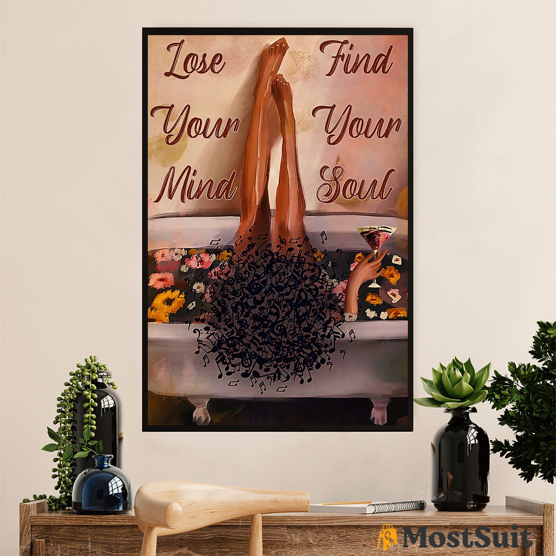 African American Afro Poster | Gift For Black Girl | Juneteenth Day Room Wall Art – Find Your Soul