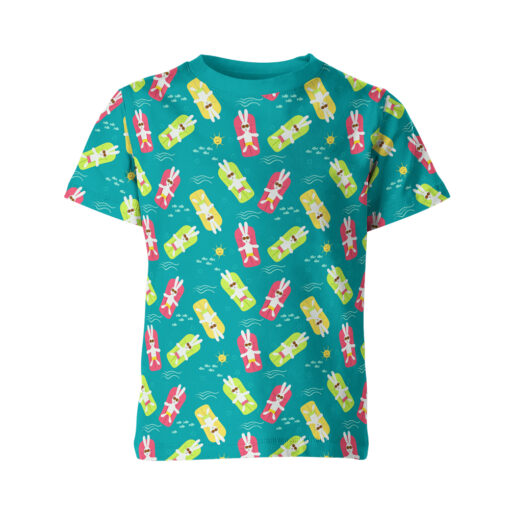 Relaxed Rabbits Kids T-Shirt