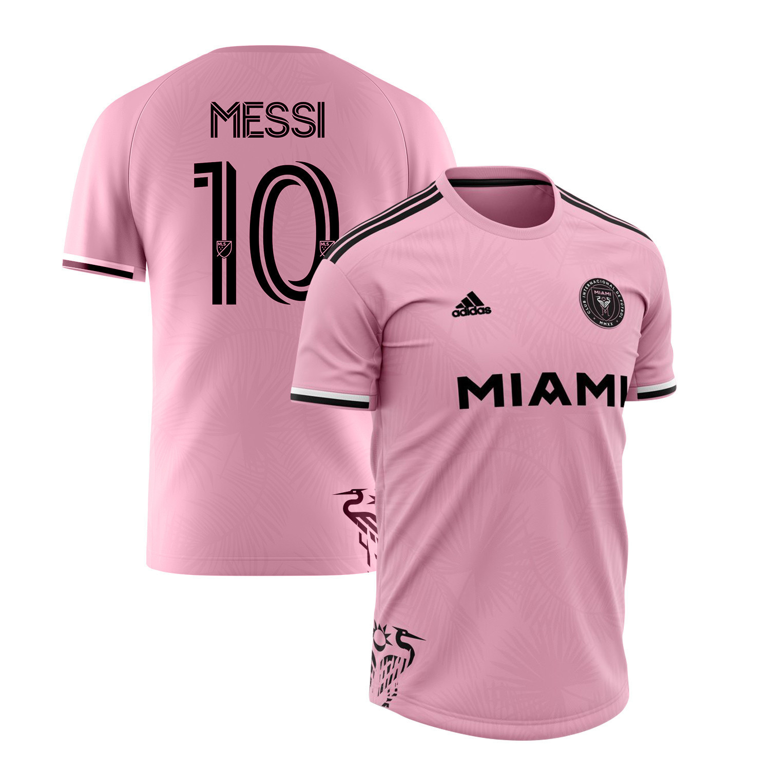 Lionel Messi 10 Inter Miami Fc 2023 Home Jersey - Pink - Opalve Store