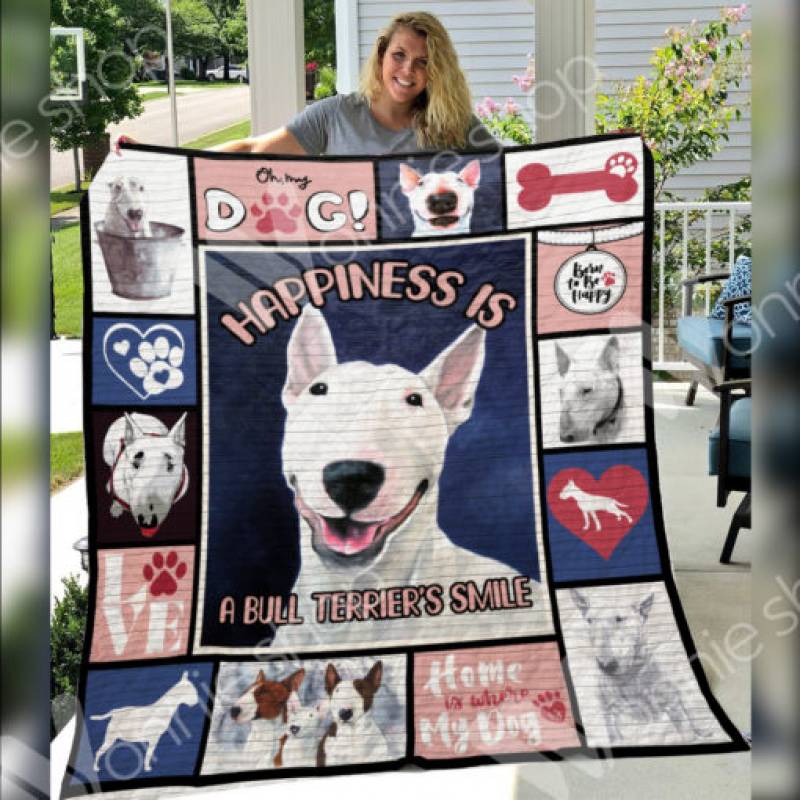 Bull Terrier Dog Blanket DCB3001 73O31