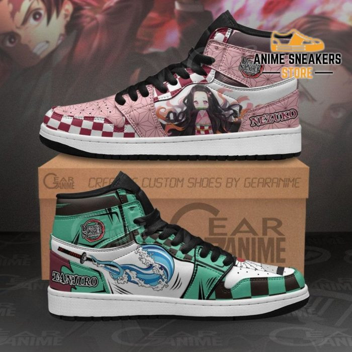 Demon Slayer Tanjiro &Amp; Nezuko Jd Sneakers
