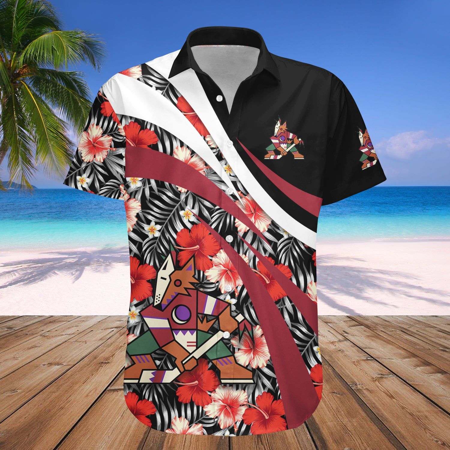 Arizona Coyotes Hawaii Shirt Hibiscus Sport Style – Nhl