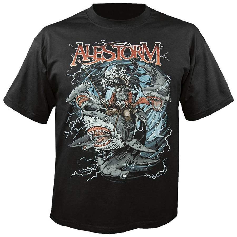 Alestorm Sharks Ahoy Men’S Fashion T-Shirt