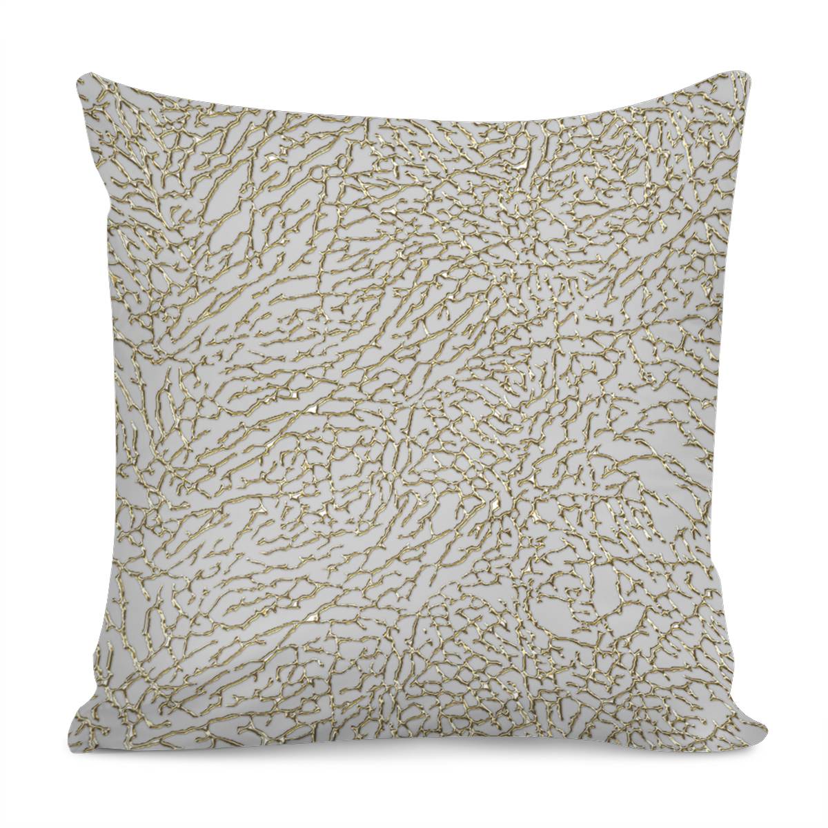 Gold Elephant Skin Pillow Cover