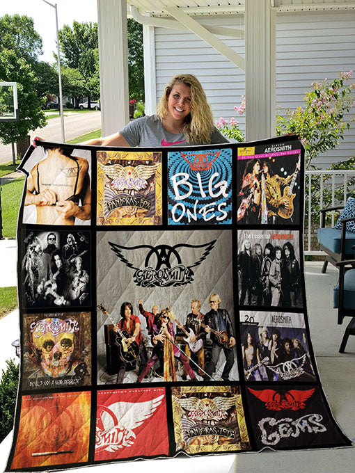 Aerosmith Complication Albums Quilt Blanket New Arrival