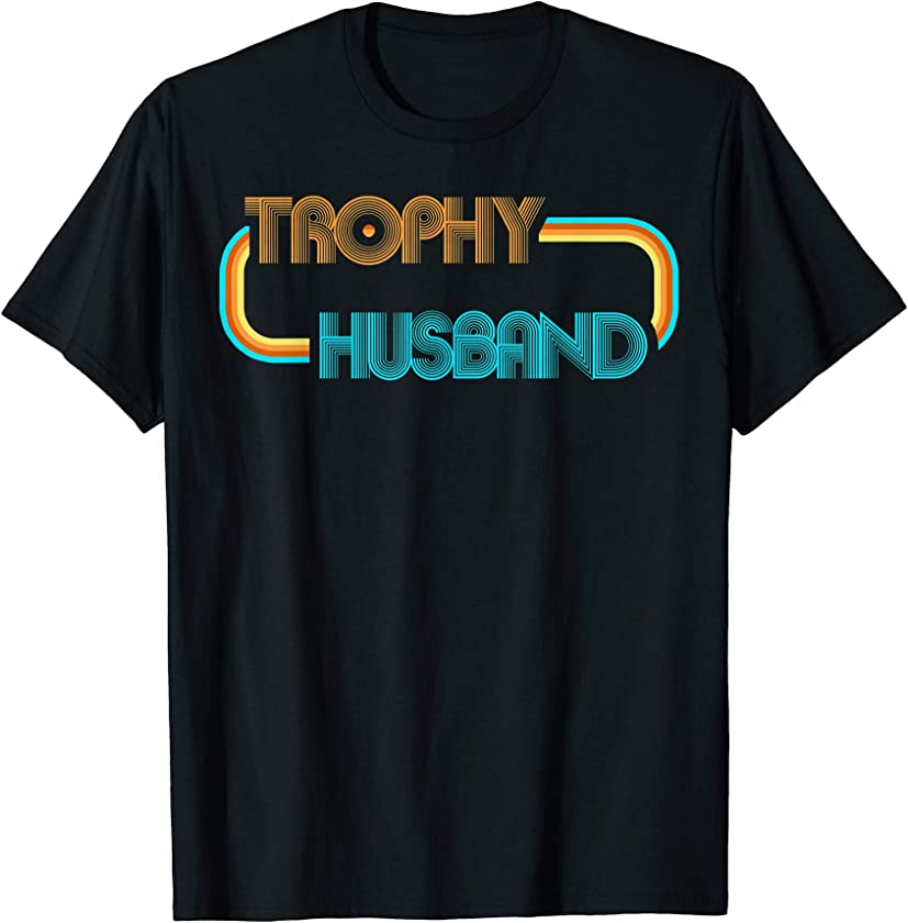 Vintage Husband Trophy Tee Valentine’s Day Gift T-Shirt