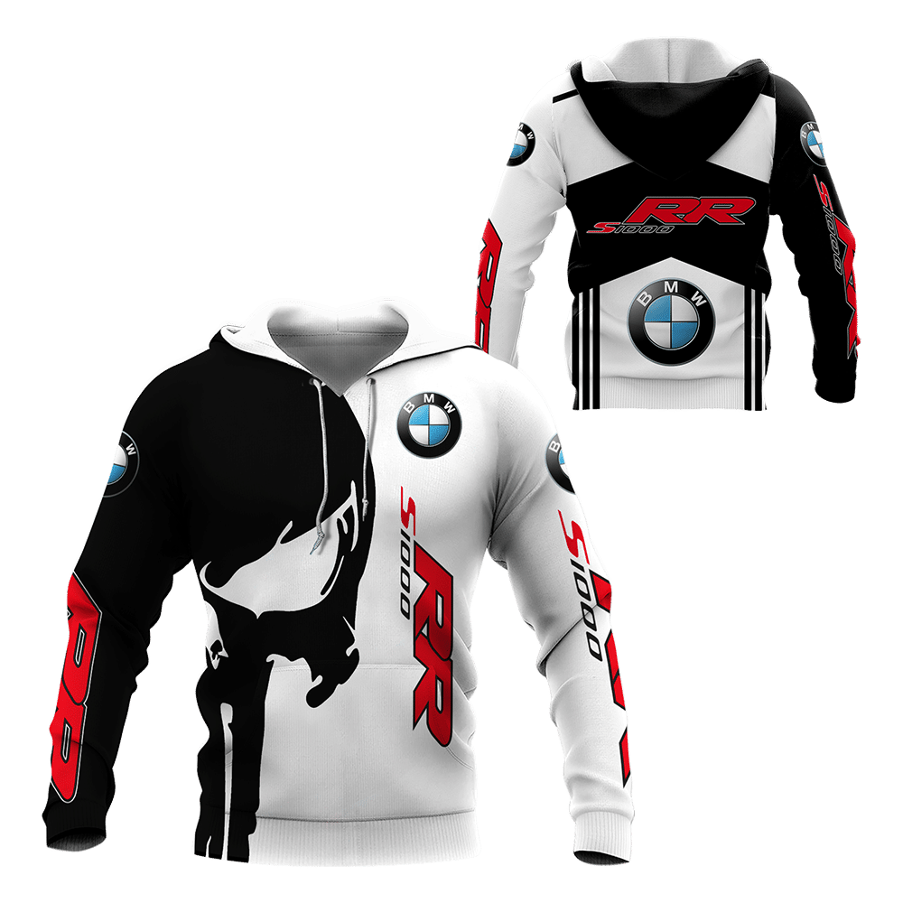 3D All Over Printed Bmw S1000Rr Ttt-Lt Shirts Ver 2 (White)