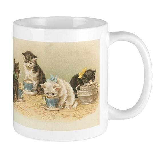 Kittens And Tea Cups 1 Mug