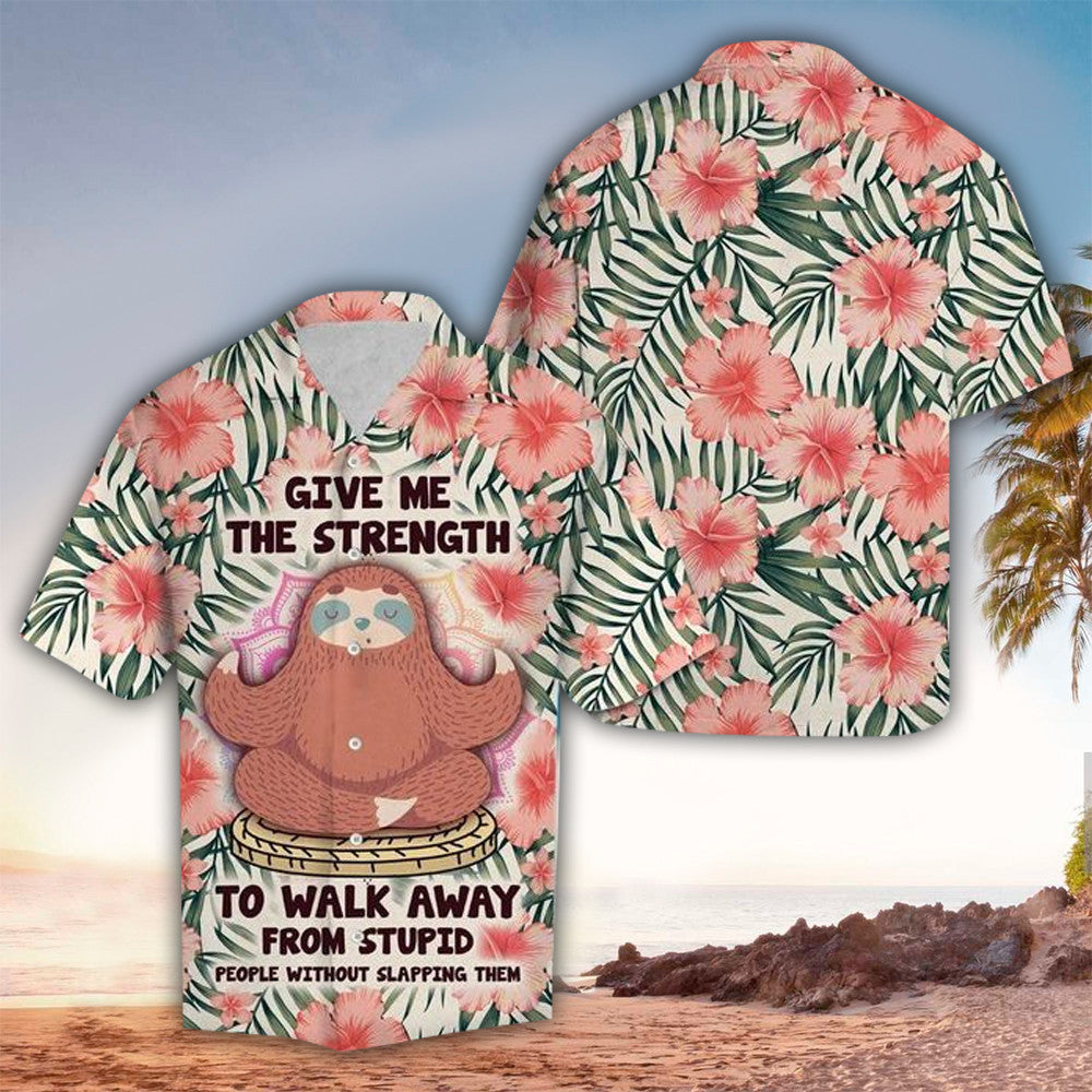 Sloth Aloha Perfect Hawaii Shirt For Ha32534