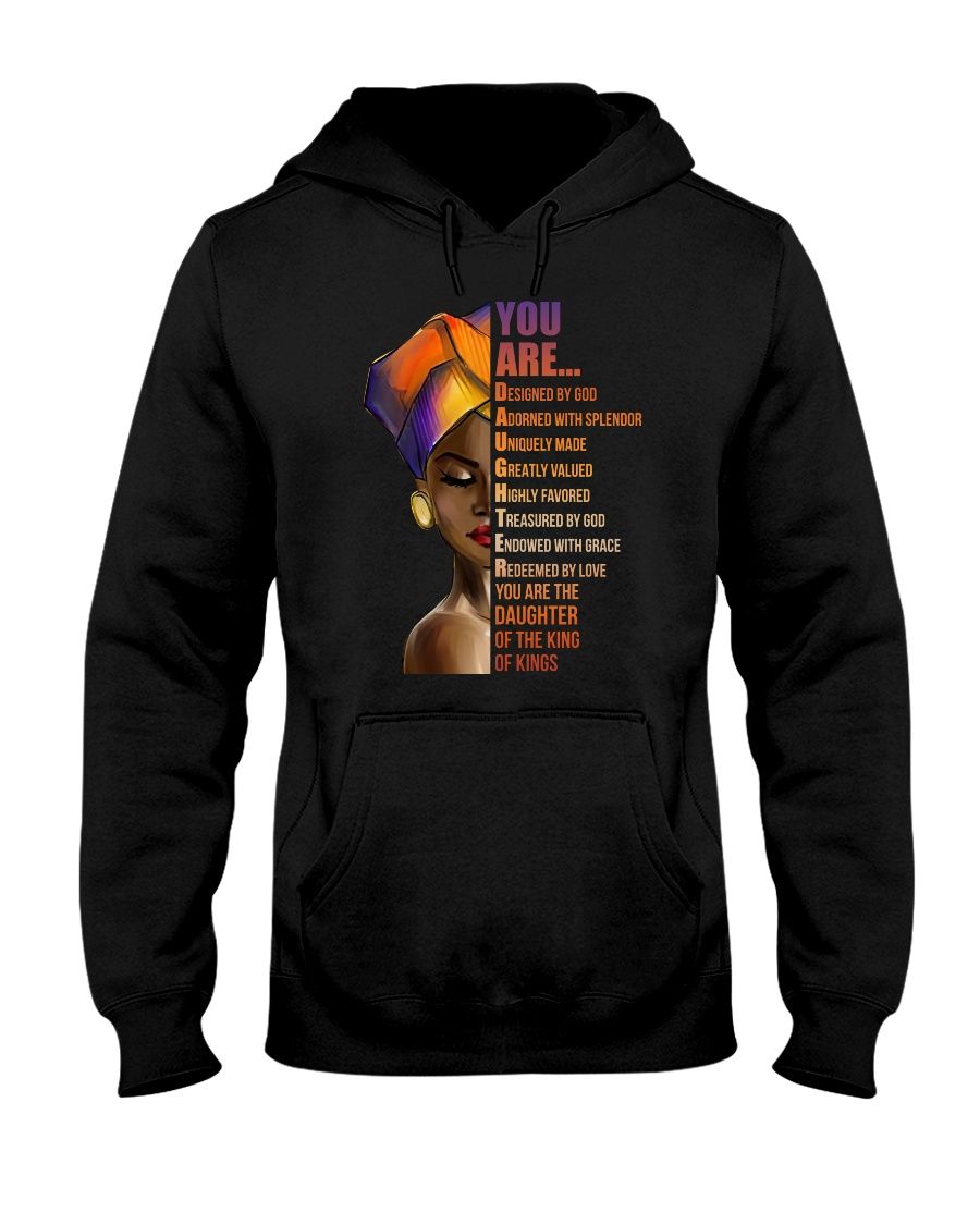 Black Girl Daughter Hooded Sweatshirt