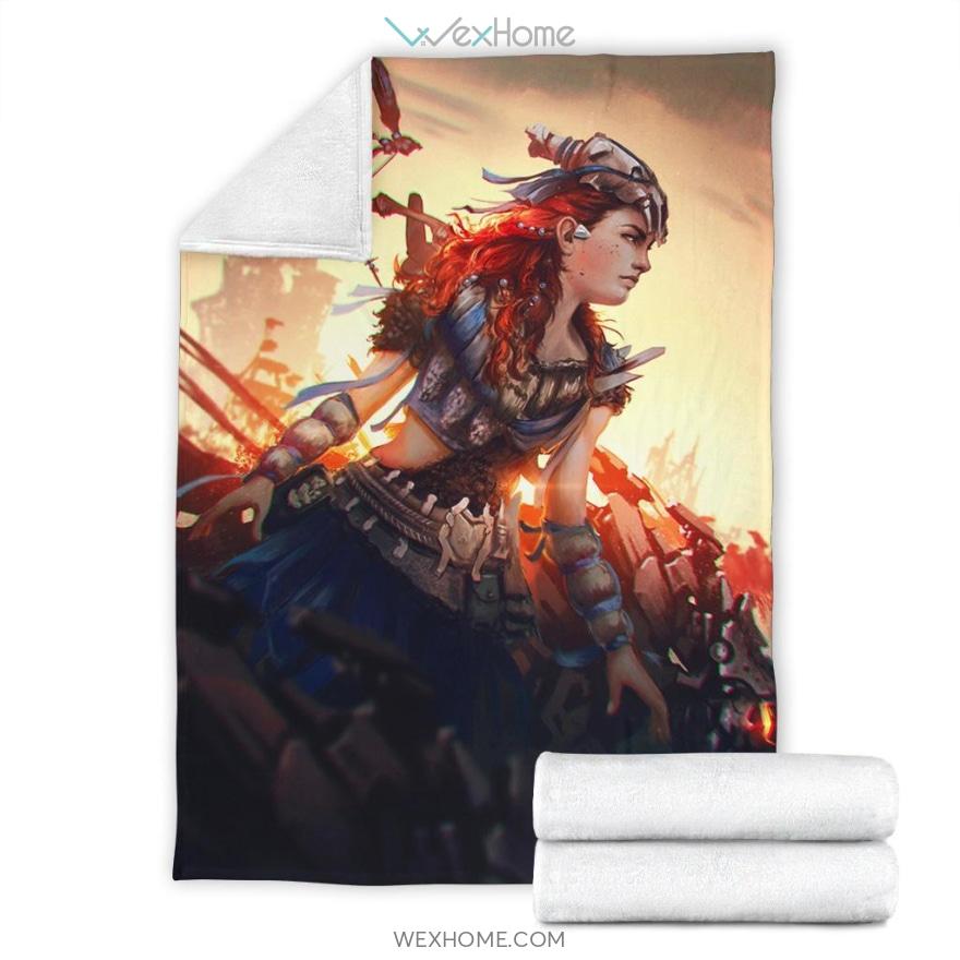 Aloy Horizon Zero Dawn Premium Blanket