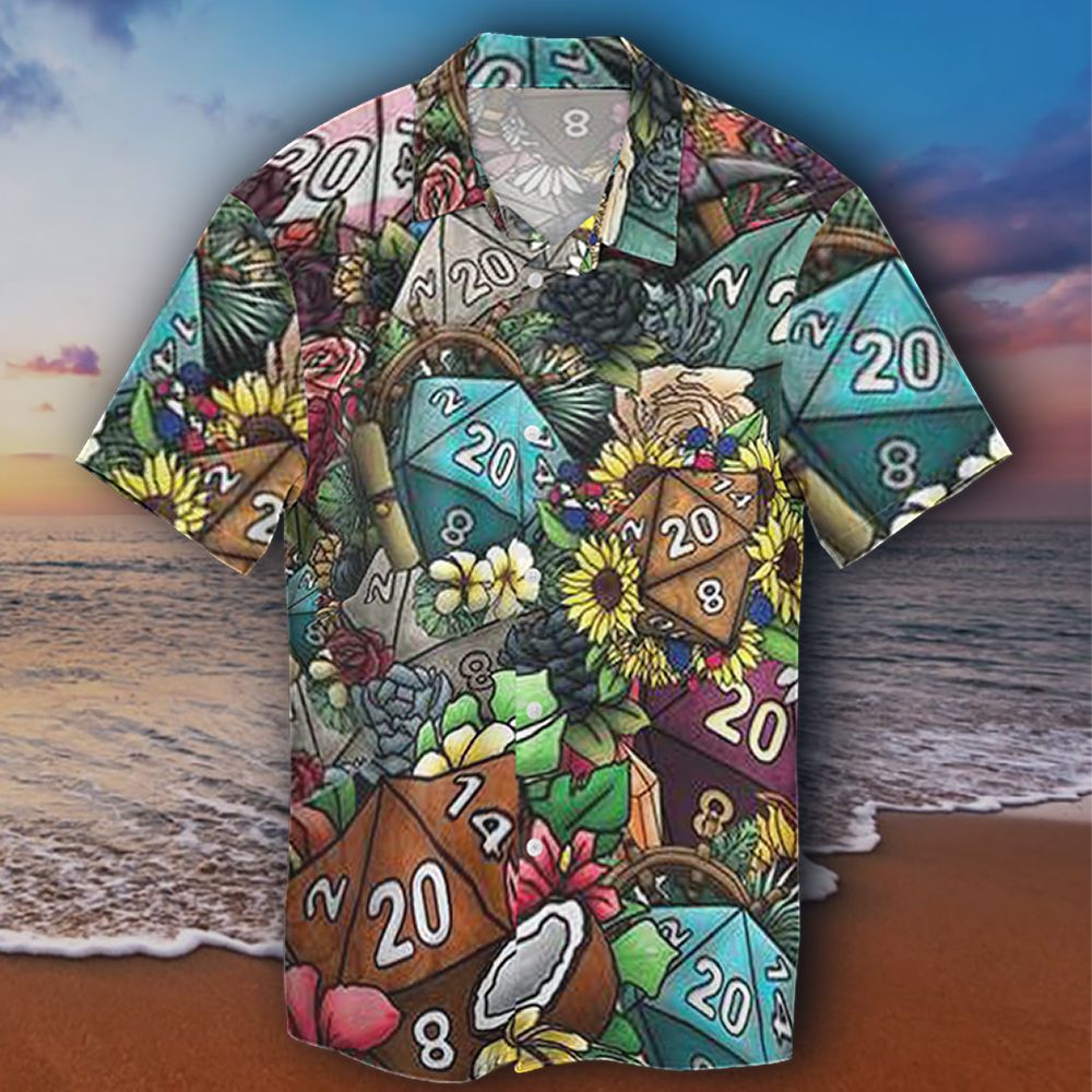 Dungeons Dragons Hawaii Shirt Tropical Vintage Aloha Ha45311