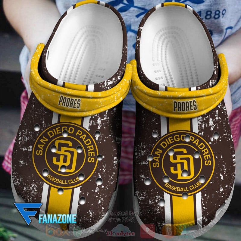 San Diego Padres MLB Sport Crocss Clogs Crocband Shoes Comfortable For Men Women and Kids