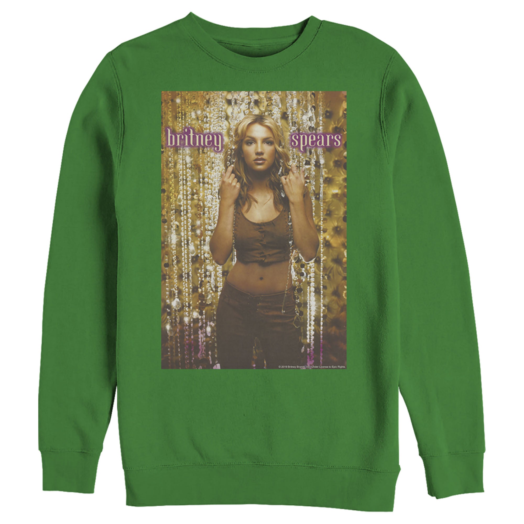 Britney Spears Men’S Oops I Did It Again Album Cover  Sweatshirt