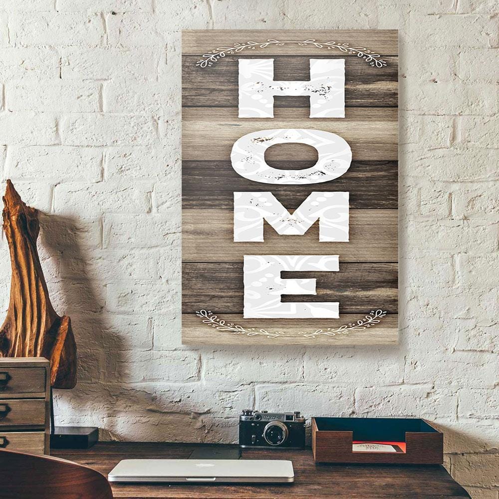 Canvas Wall Art Home Laurel Vintage Full Printing Wood Frame Home Canvas Home Decor Canvas