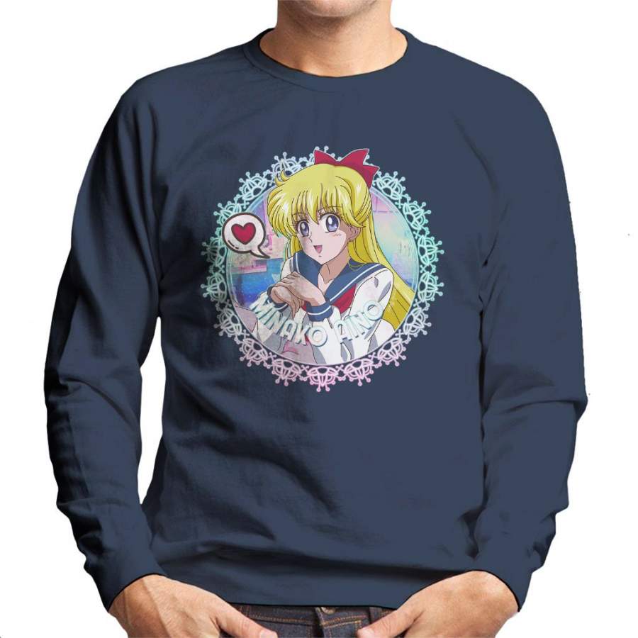 Sailor Moon Crystal Minako Aino Men’s Sweatshirt