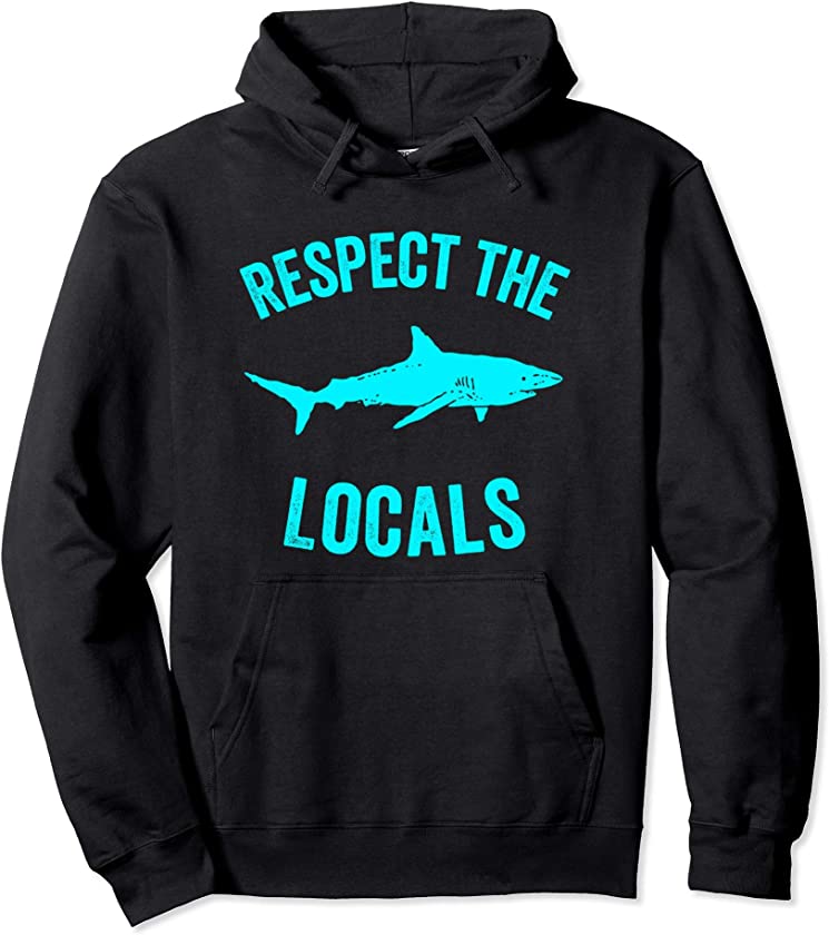 Shark Hoodie | Shark Ocean Animal Rights Pullover | Shark Pullover Hoodie