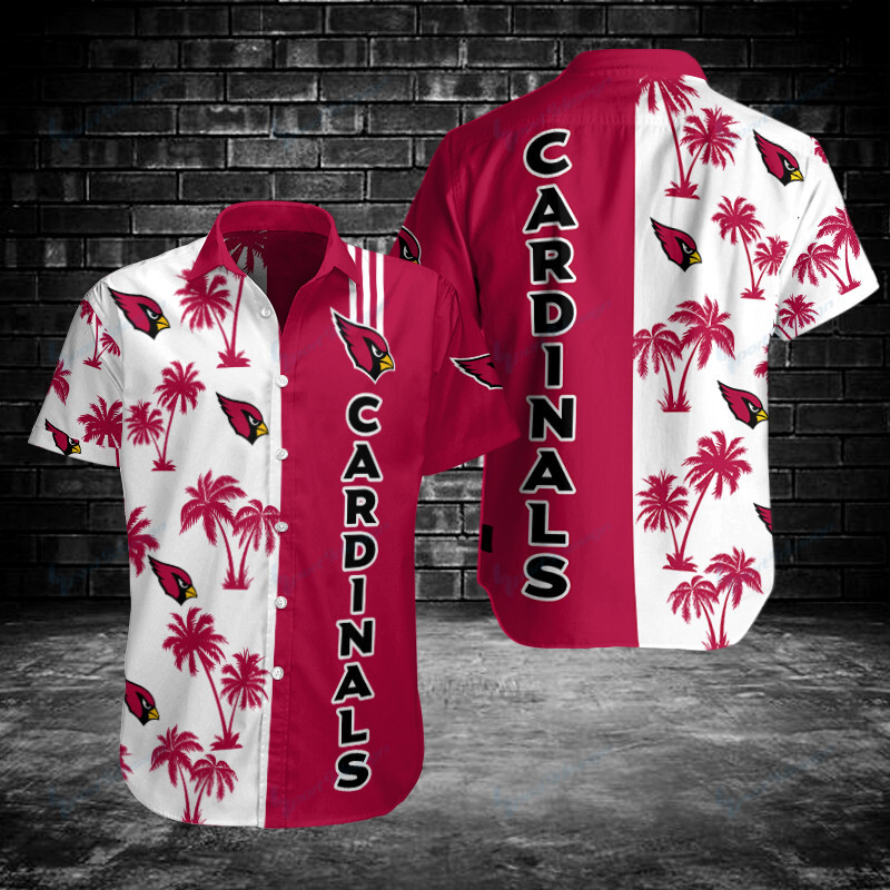 Arizona Cardinals Button Shirts Bg100