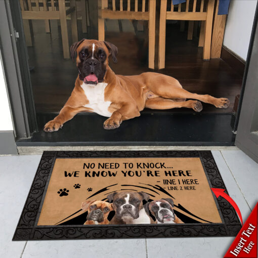 Boxer M288 Custom Doormat All Over Printed