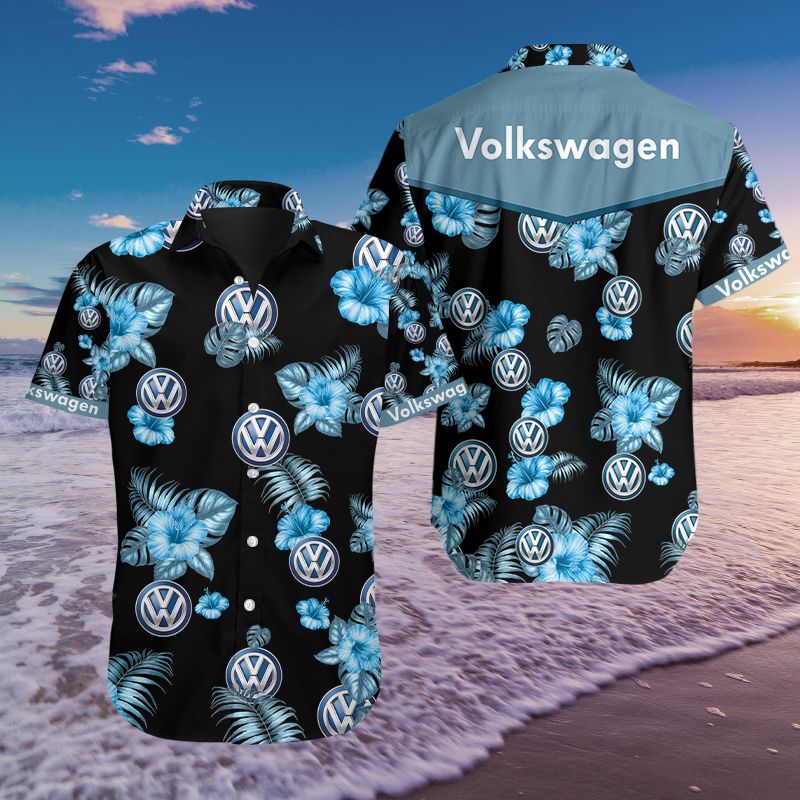 3D All Over Printed Volkswagen Lph-Ht Hawaiian Shirts Ver 1 (Blue)