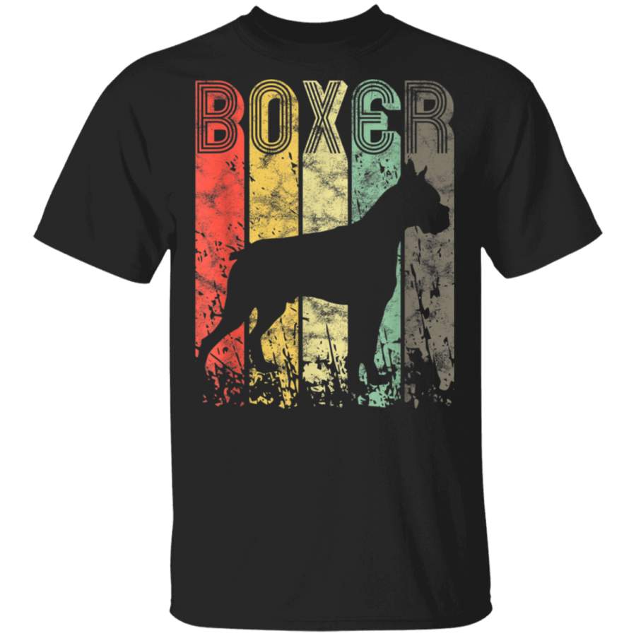 GERMAN BOXER Vintage Graphic Tshirt Dog Owner Gift Idea Tshirt