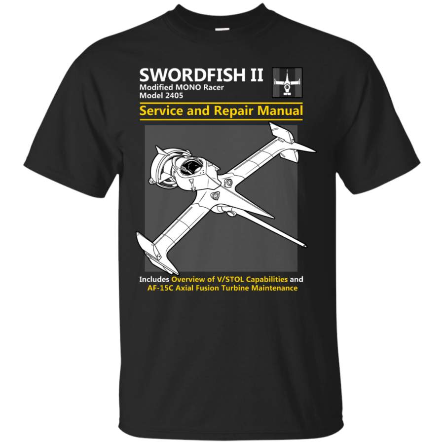 COWBOY BEBOP – Swordfish Service and Repair Manual T Shirt & Hoodie